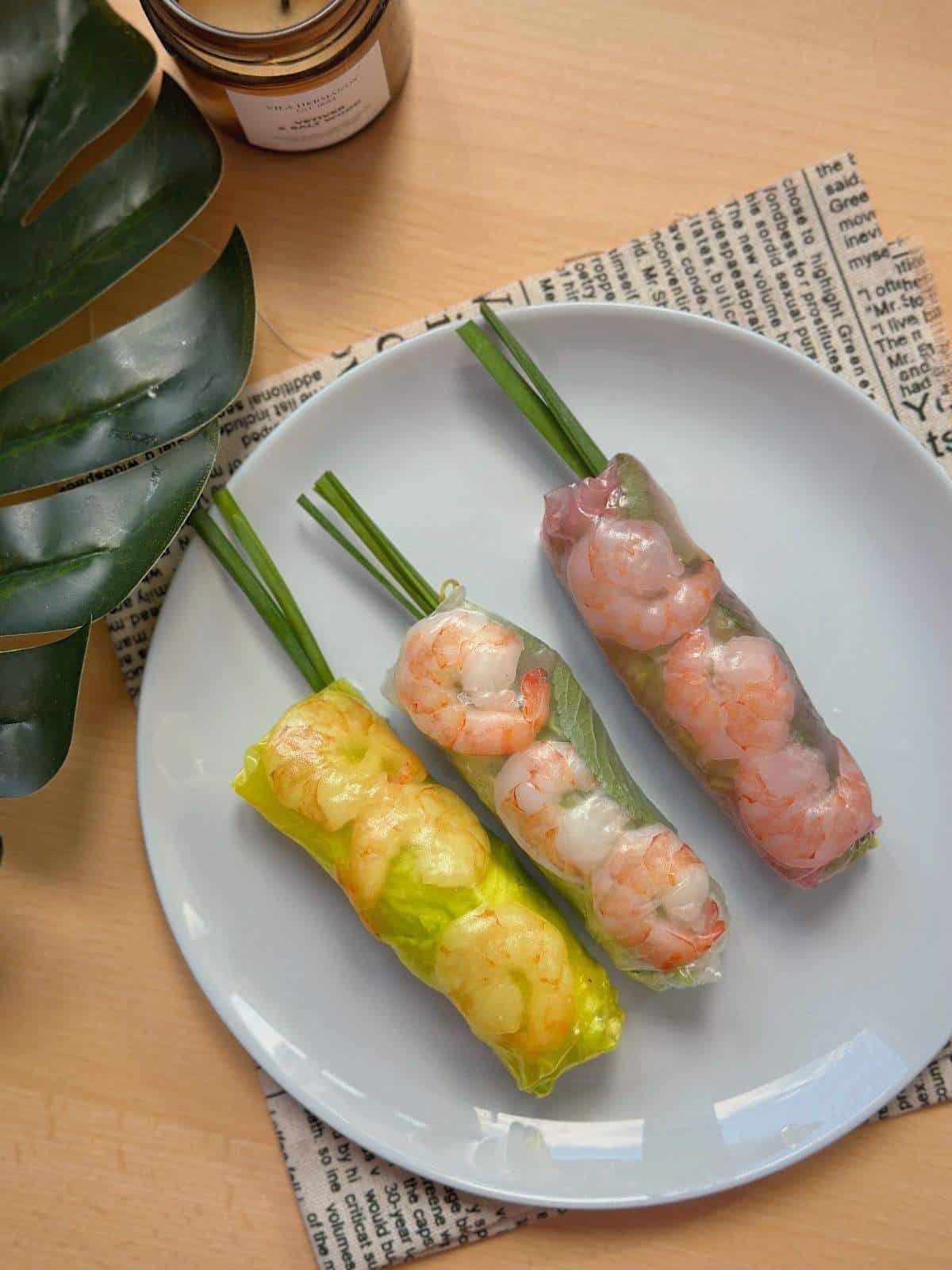 Goi Cuon Recipe - Vietnamese Prawn & Pork Summer Rolls