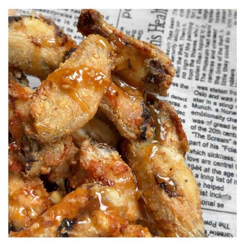 Air Fryer Vietnamese Fish Sauce Chicken Wings (Gluten-free) How to make Canh Ga Chien Nuoc Mam - Air Fryer Vietnamese Chicken Wings with fish sauce