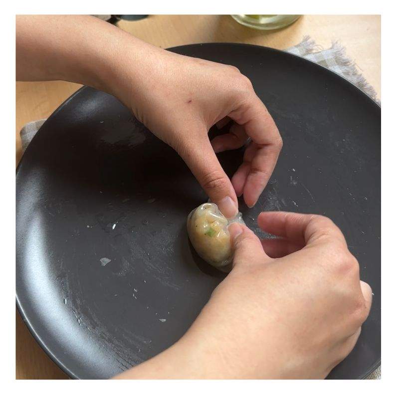Reispapier Har Gow | Há Cảo (Garnelen Dim Sum) How to make Rice Paper Har Gow (Crystal Skin Dumplings)