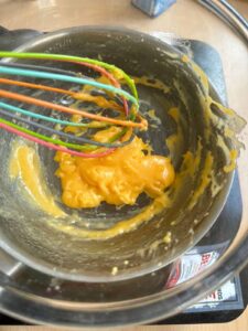 Vietnamese Mayo in the glass bowl.