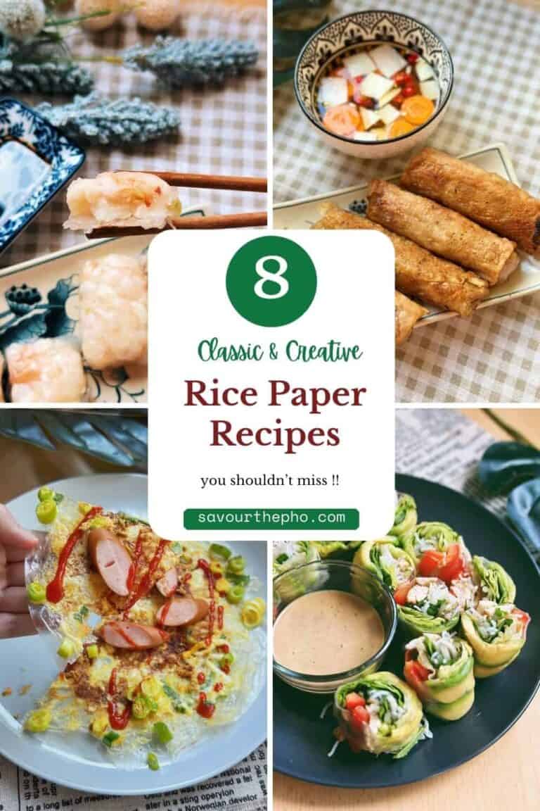 Rice paper recipes