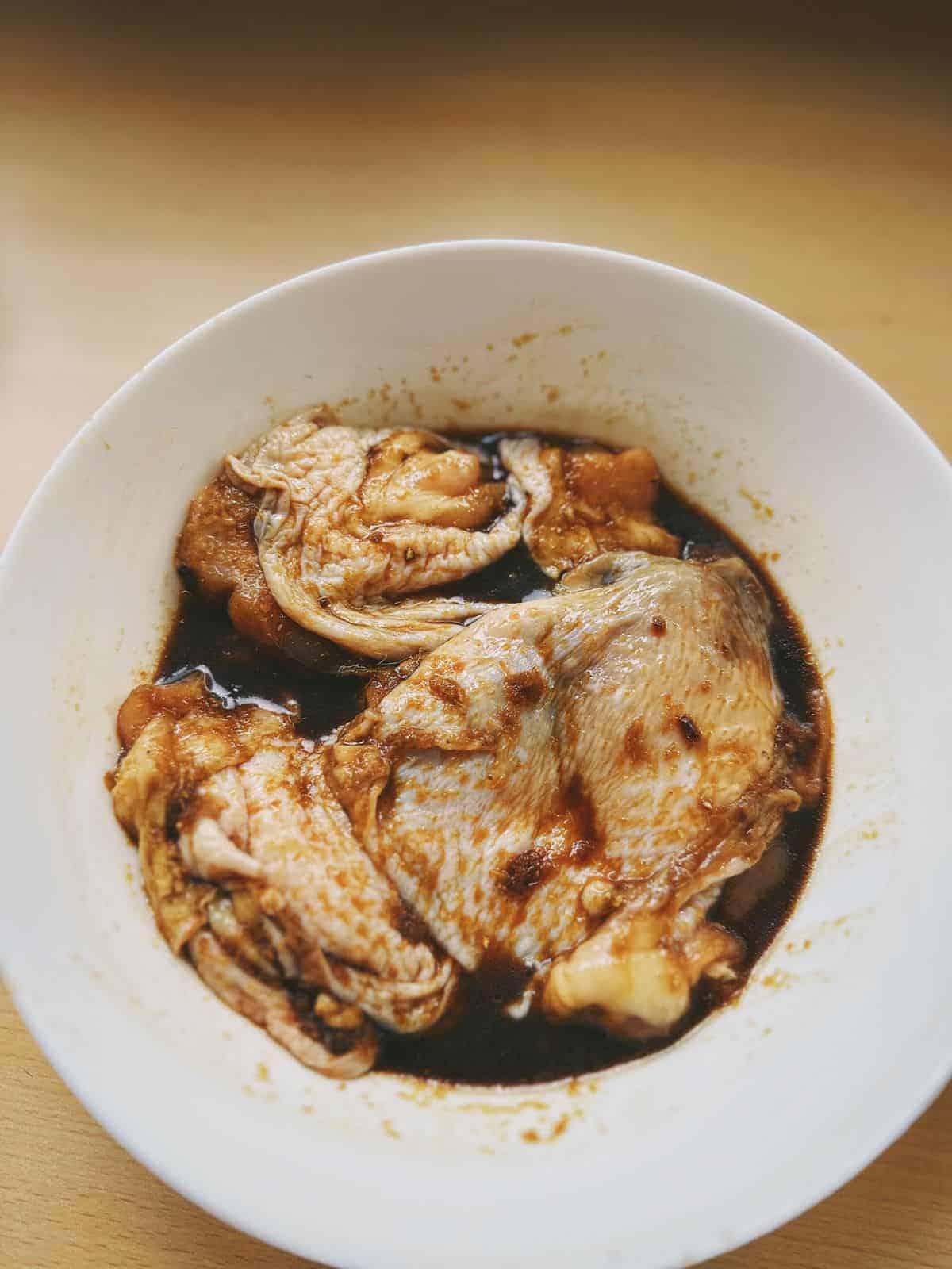 Ping Gai / Kai Yang – Lao & Thai Grilled Chicken Marinate the chicken