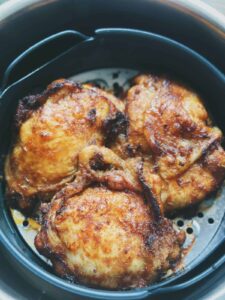 Grill the chicken in air fryer