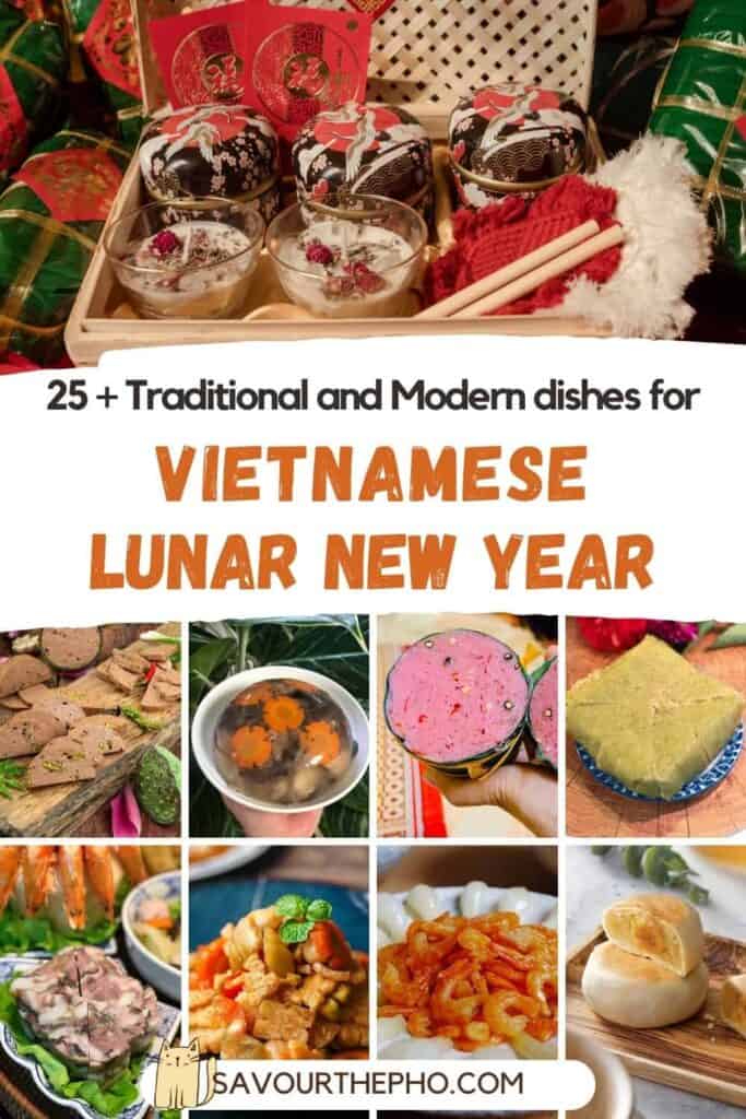 Tet Vietnamese Lunar New Year Dishes
