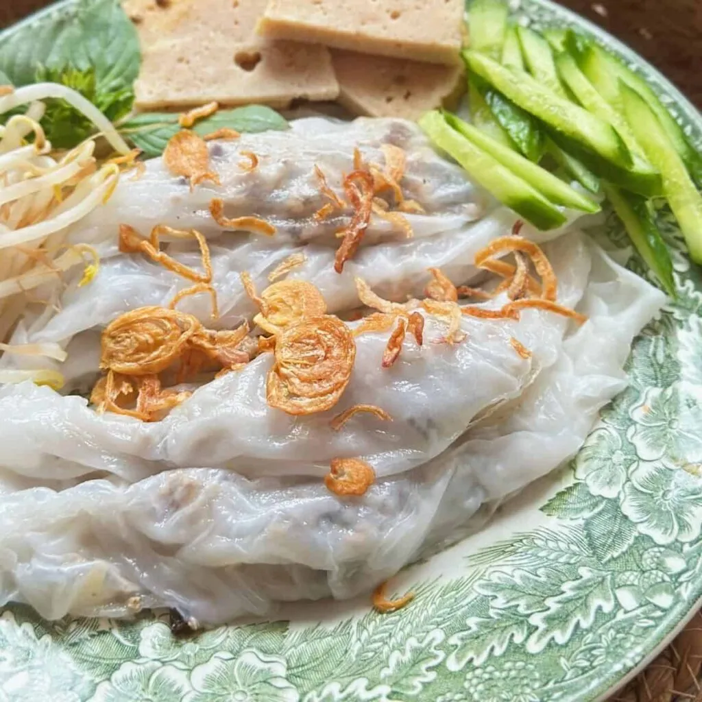 About me Banh Cuon (Vietnamese steamed rolls)