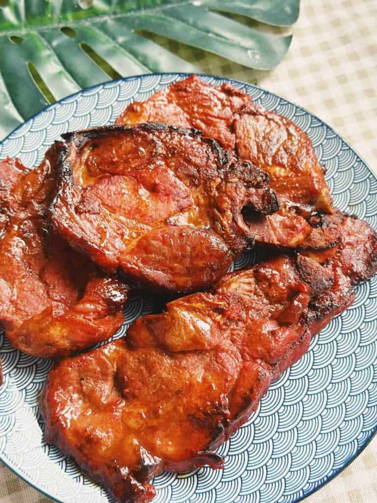 Char Siu Pork Chops