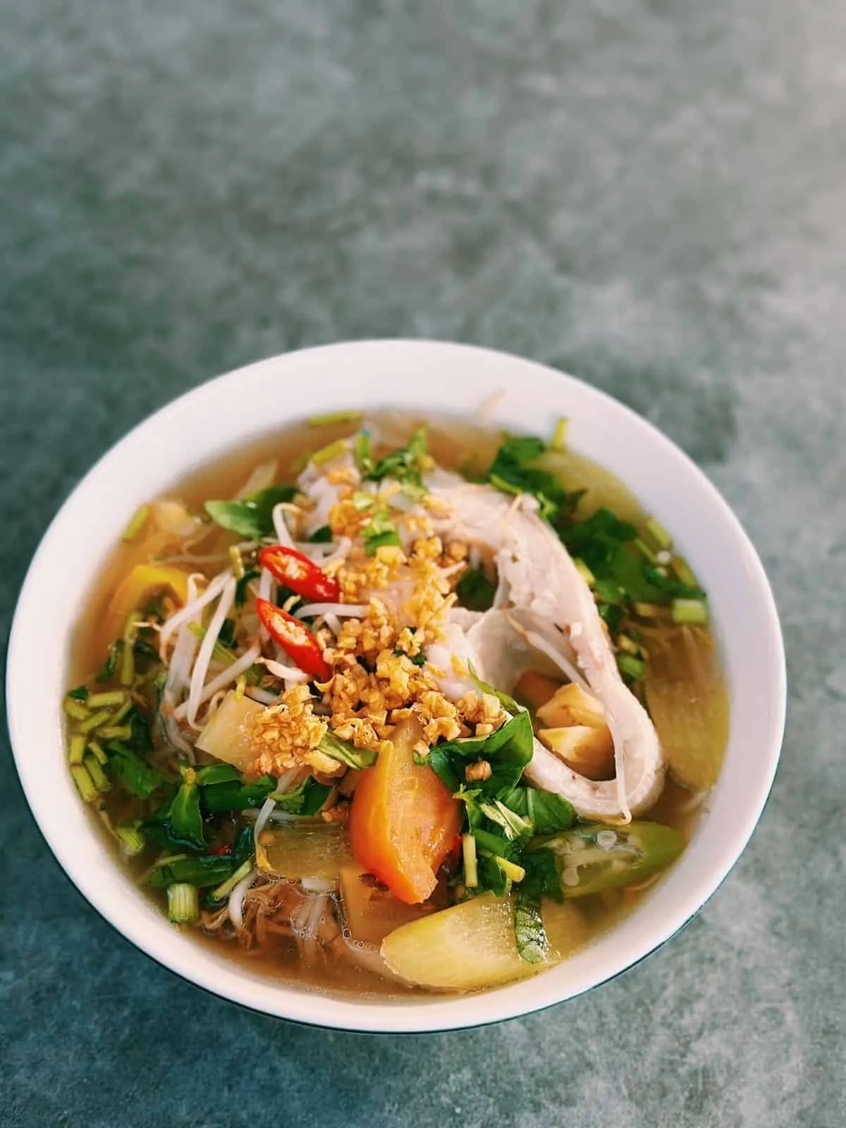 Vietnamese Sweet & Sour Soup (Canh Chua Cá) Canh Chua (Vietnamese Sweet & Sour Soup)