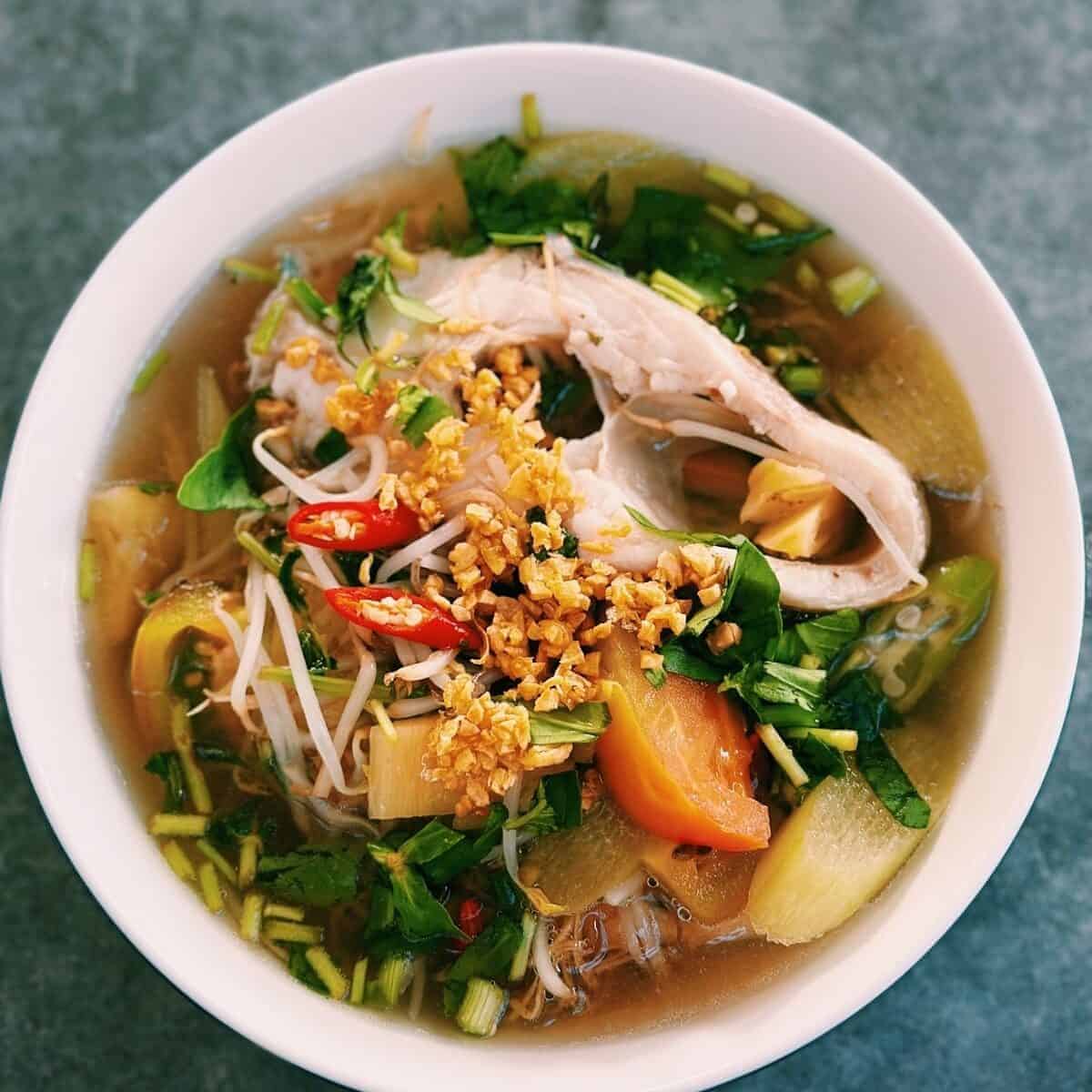 Canh Chua (Vietnamese Sweet & Sour Soup)