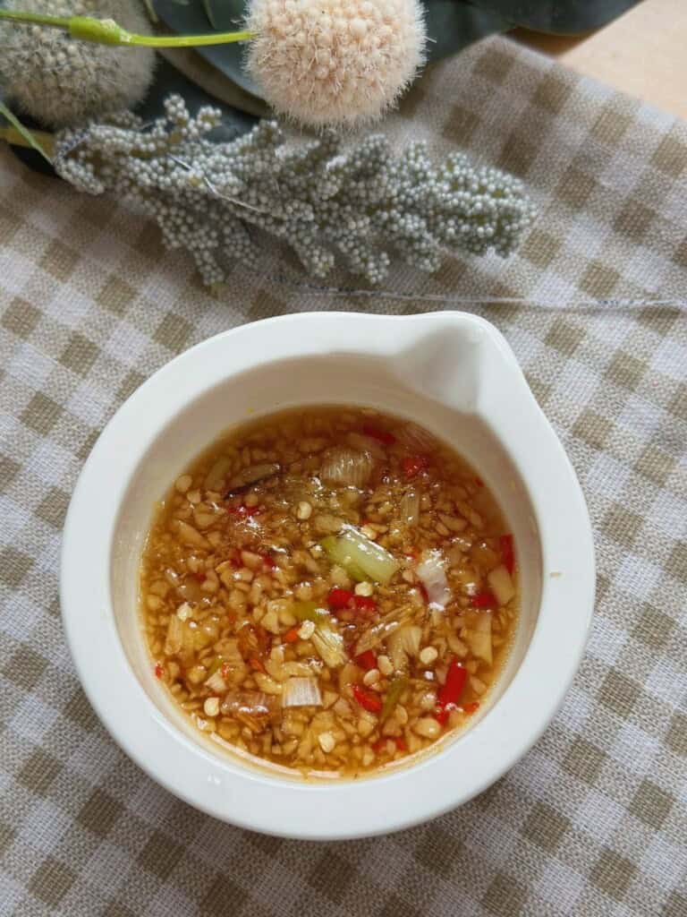Vietnamese Ginger Fish Sauce (Nuoc Mam Gung)