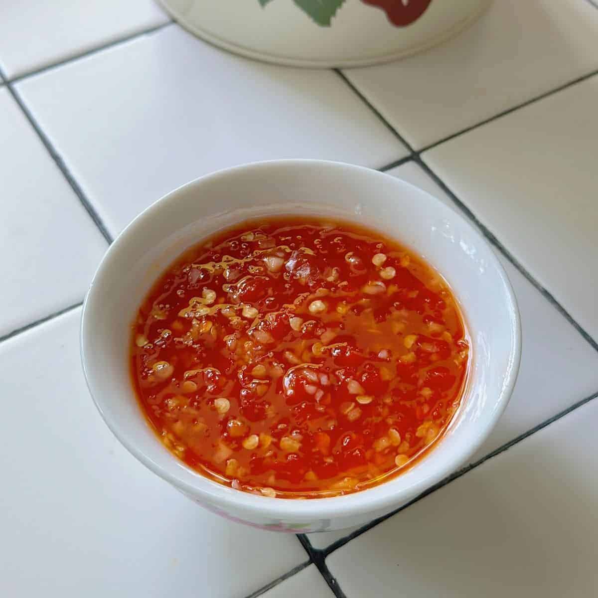 Thai sweet chili sauce | süße Chilisauce