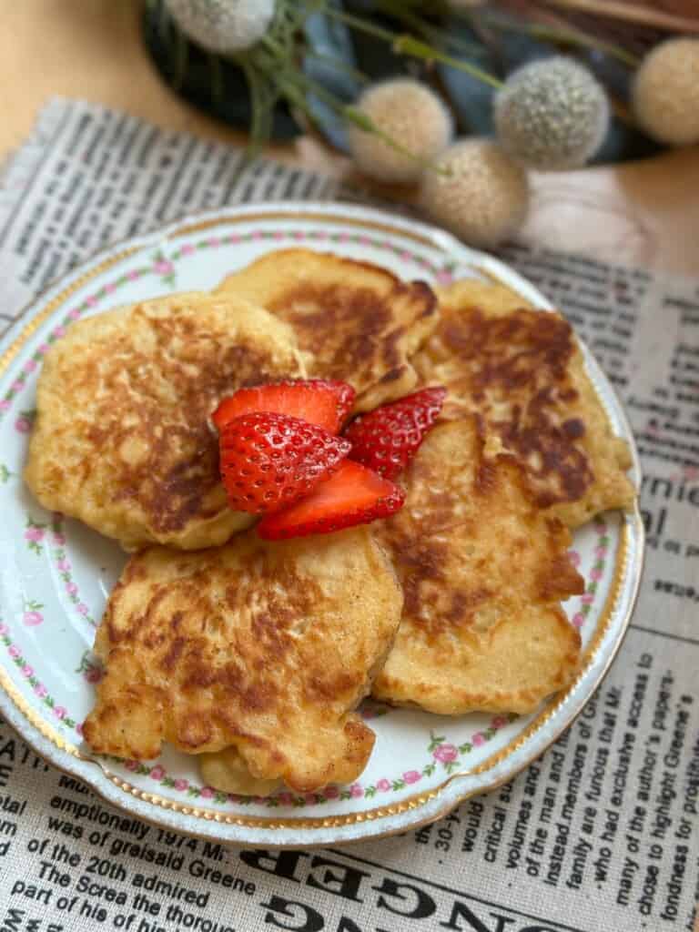 Apfelpfannkuchen (apple pancakes)