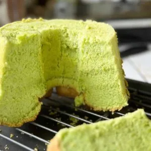 Weicher & Fluffiger Pandan Chiffon-Kuchen (Chiffon Cake) Pandan Chiffon Cake