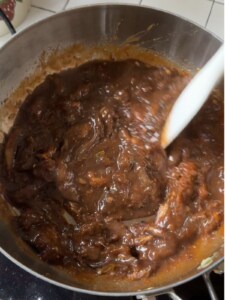 Authentic Bún Mắm | Vietnamese Fermented Fish Noodle Soup Sauté the fermented fish with lemongrass and shallots.