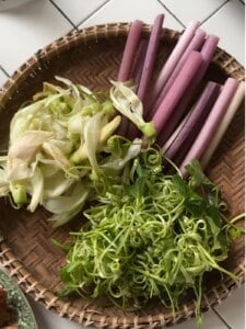 Authentic Bún Mắm | Vietnamese Fermented Fish Noodle Soup Veggies for Bun Mam.