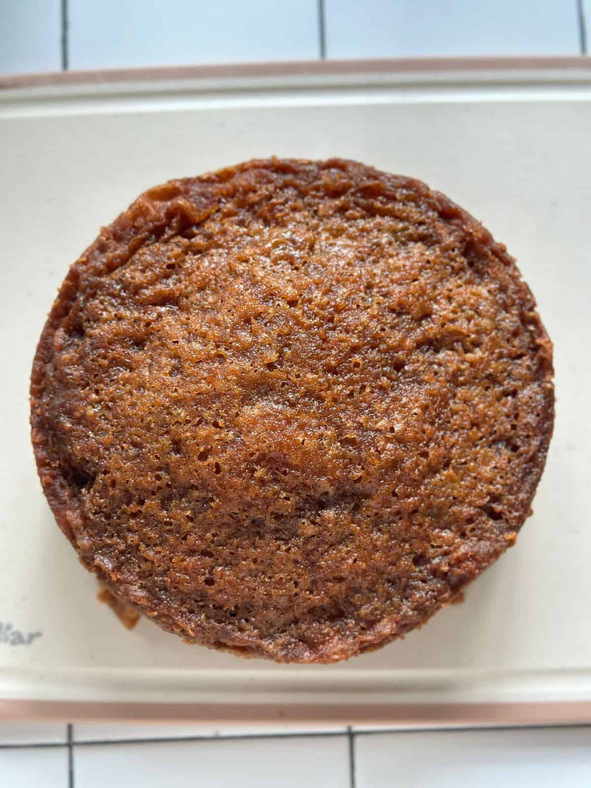 Vietnamese Palm Sugar Honeycomb Cake (Bánh Bò Thốt Nốt) Vietnamesse palm sugar honeycomb cake.