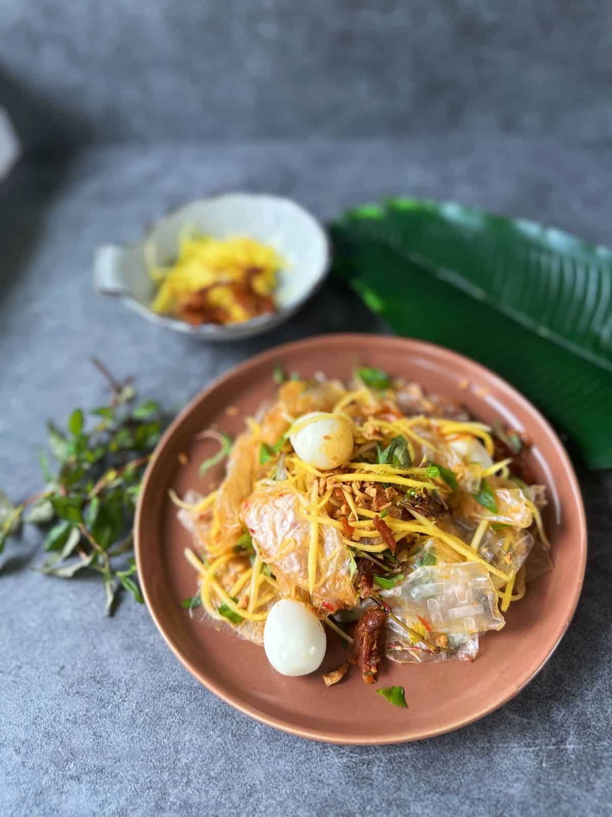 Easy Bánh Tráng Trộn (Vietnamese Rice Paper Salad) Bánh Tráng Trộn (Vietnamese rice paper salad)