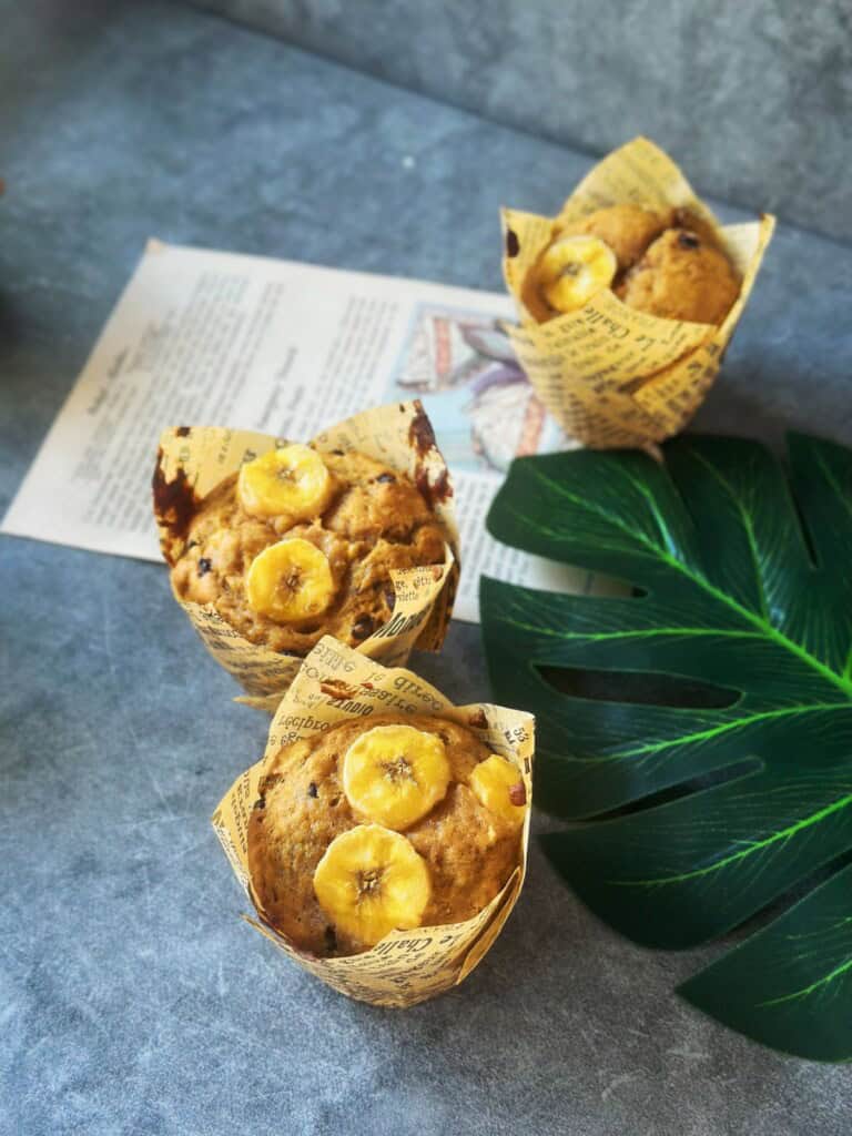 Schoko Bananen Muffin