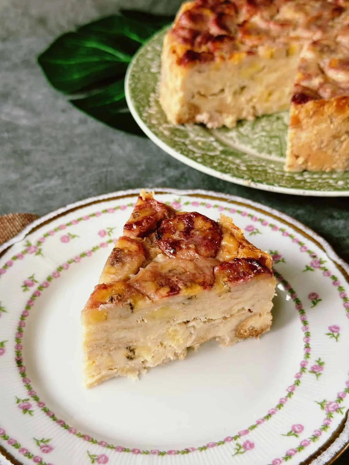 Vietnamesischer Bananenkuchen (Bánh Chuối Nướng) Vietnamese Banana Bread Pudding (Bánh Chuối Nướng)