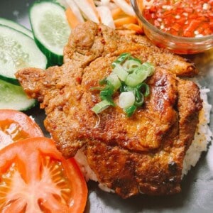 Lemongrass pork chop icon