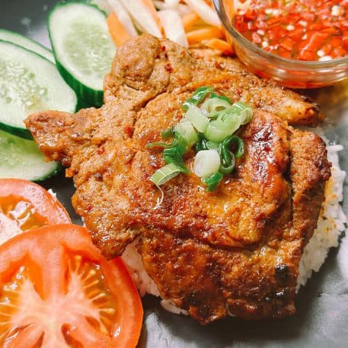 Lemongrass pork chop icon