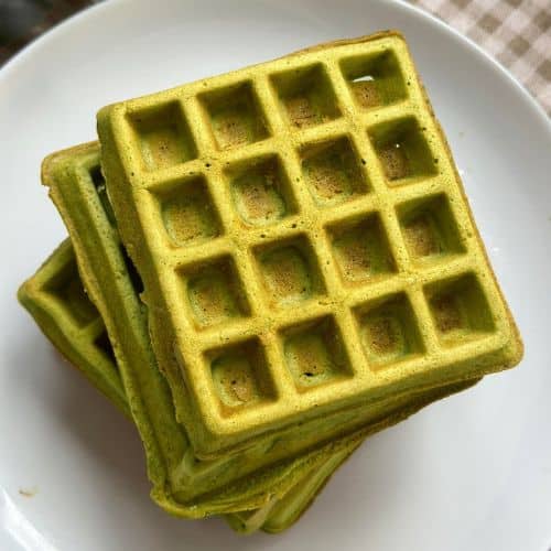 Matcha waffle icon