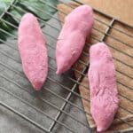 Korea Sweet Potato Bread Buns on a tray.