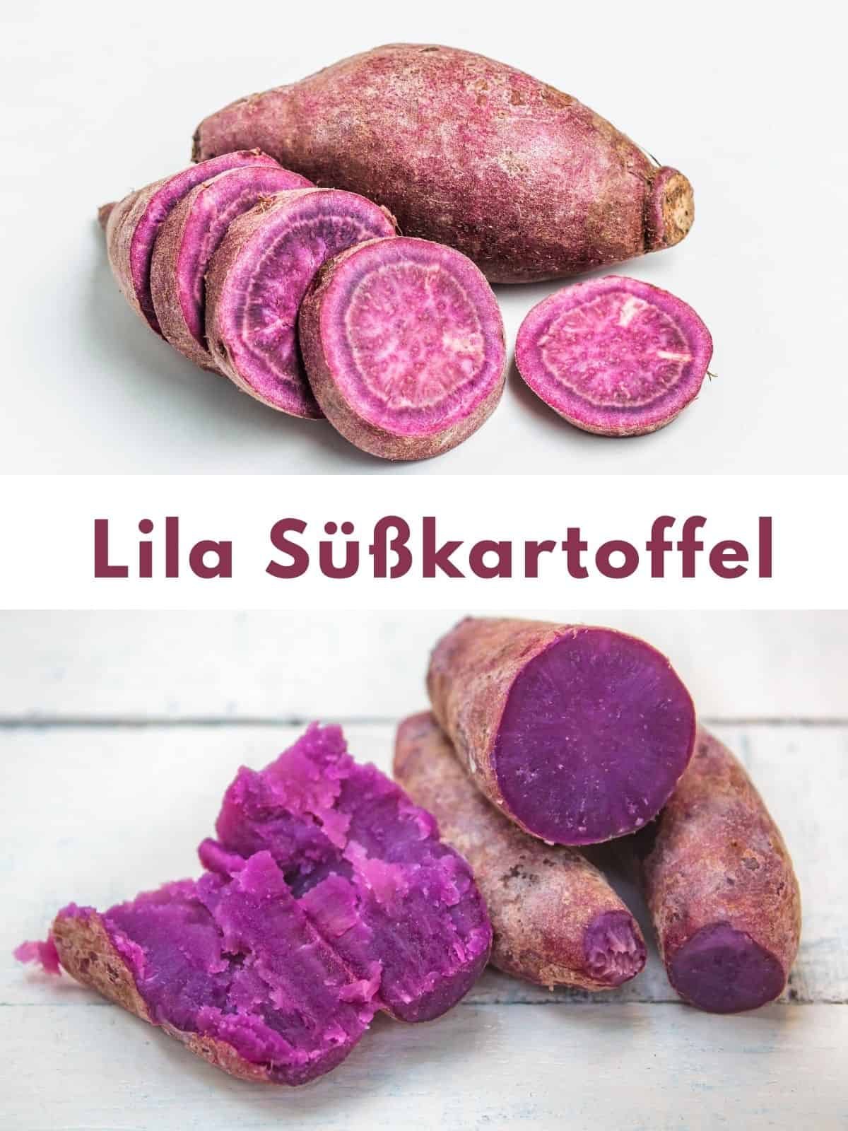 Lila Süßkartoffeln