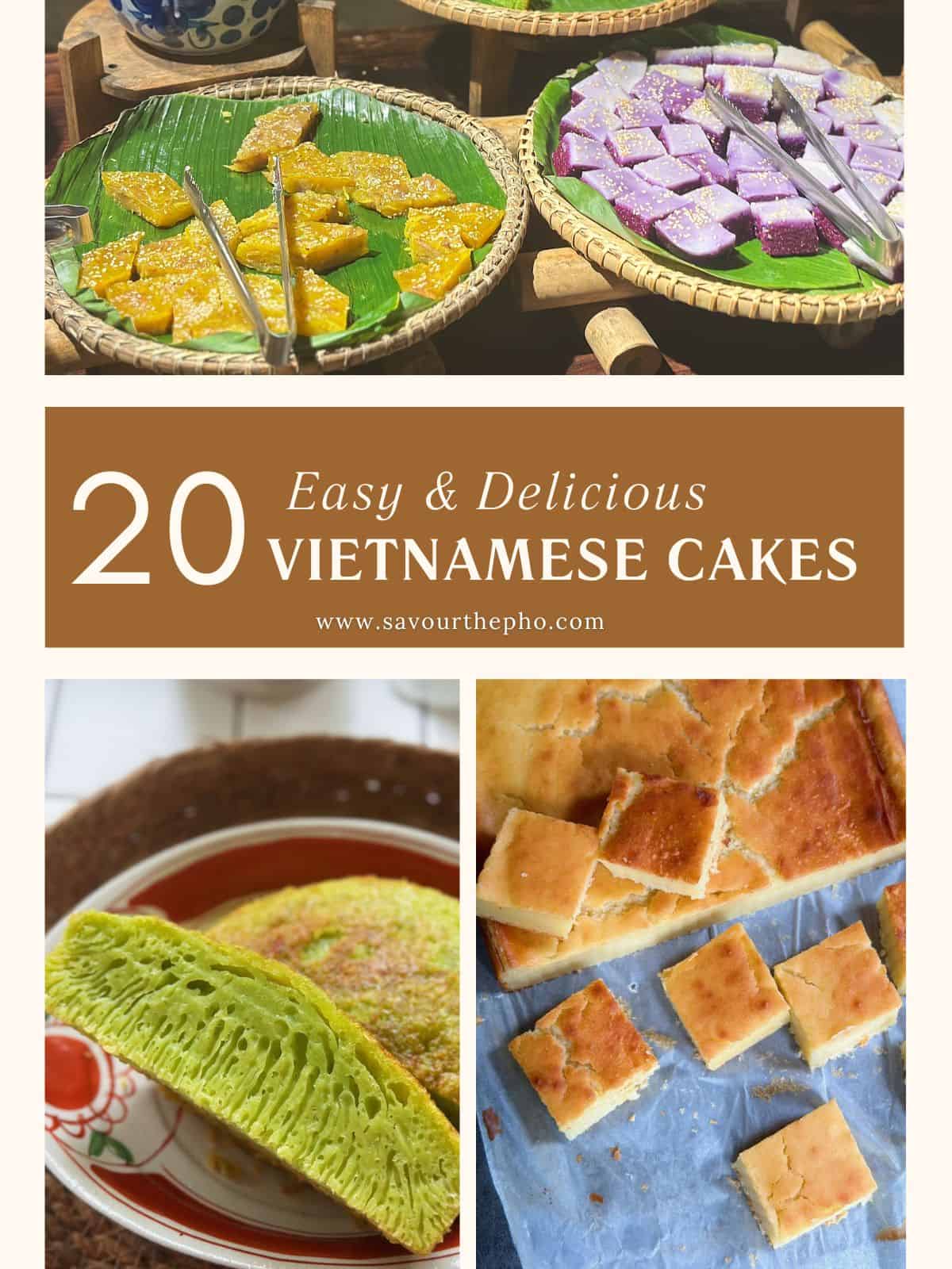 Vietnamese Cakes: 20 Types You Have to Try! Vietnamese Cakes (Bánh)