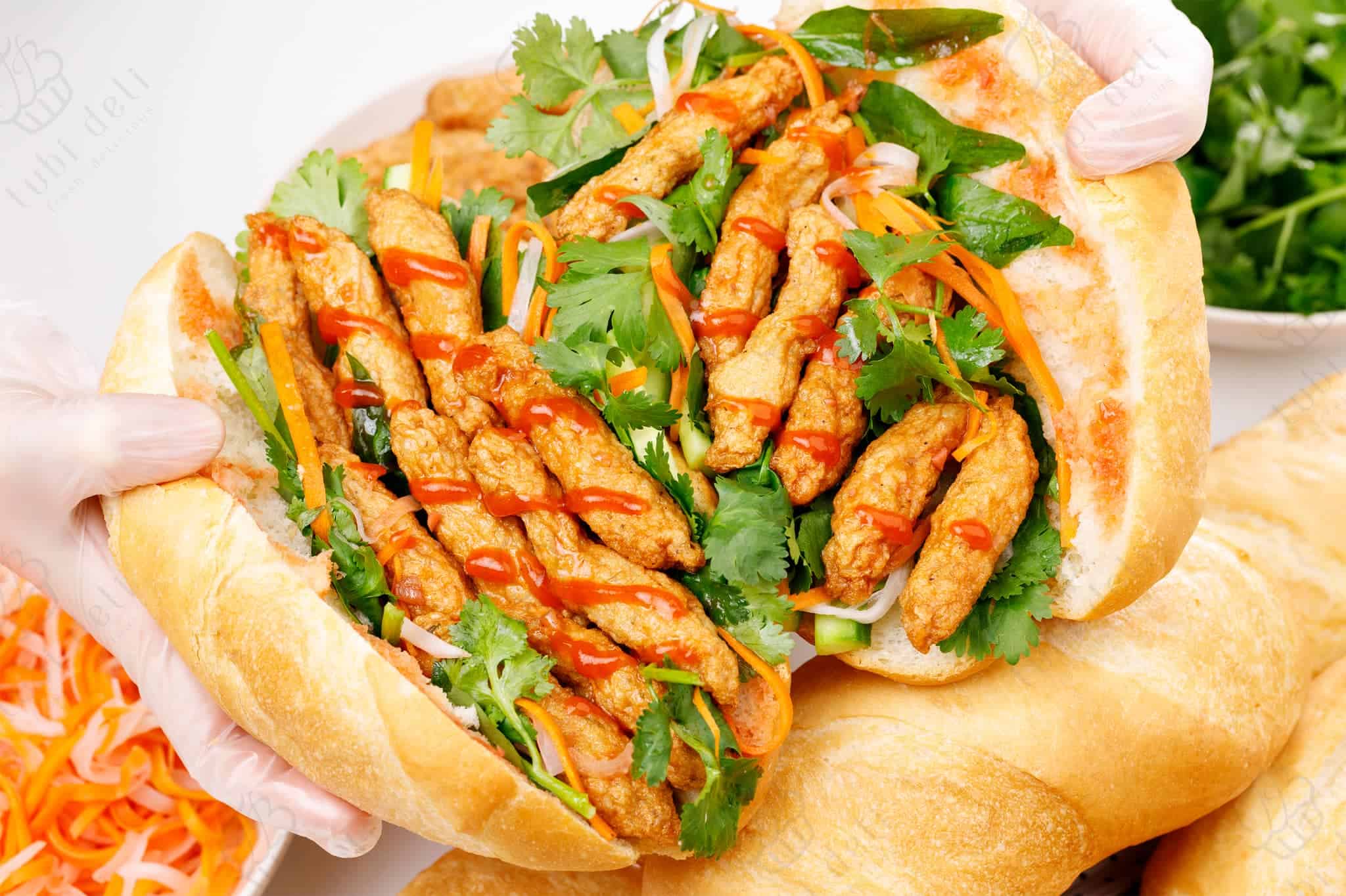 Banh Mi Types: A Delicious Tour of Vietnamese Sandwich Bánh Mì Chả Cá (Fish Cake Banh Mi)