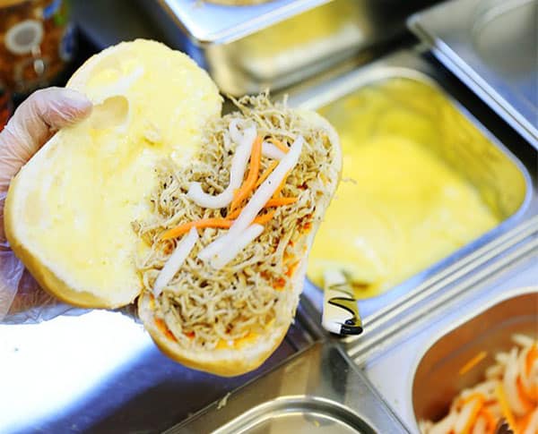 Banh Mi Types: A Delicious Tour of Vietnamese Sandwich Bánh Mì Gà (Chicken Banh Mi)